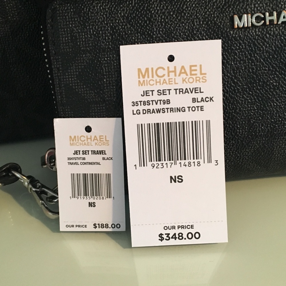 Michael Kors Large Drawstring Tote Set - image 3